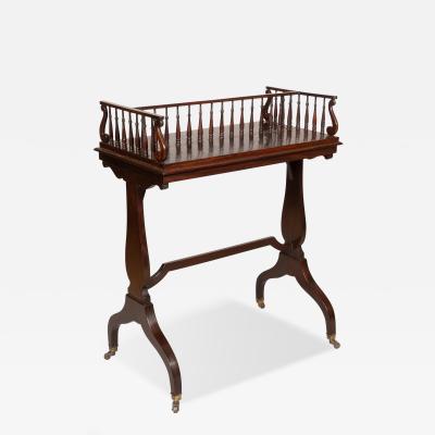 Late Regency Rosewood Bookstand