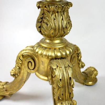 Late Regency gilt wood centre table attributed to Gillows