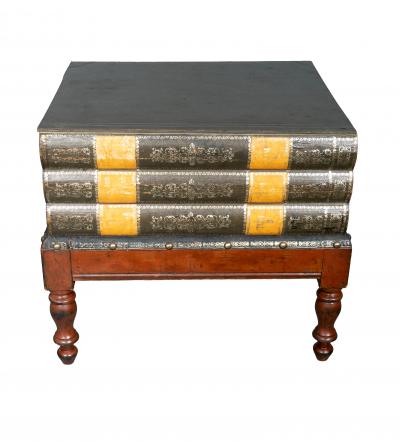 Late Victorian Book Form Low Table