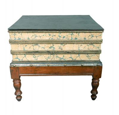 Late Victorian Book Form Low Table