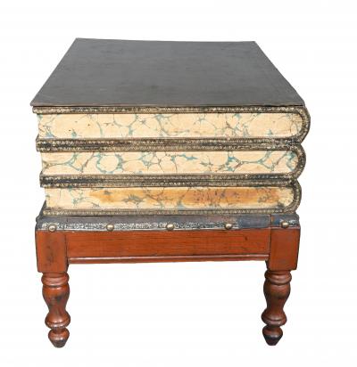 Late Victorian Book Form Low Table