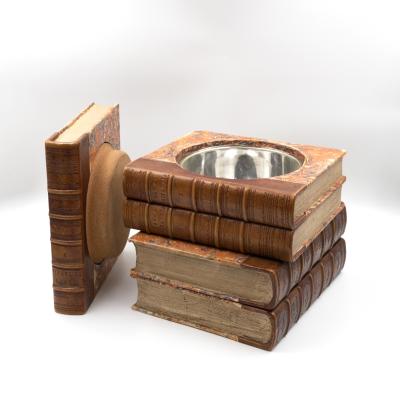 Late Victorian Book Stack Concealed Wine Cooler English