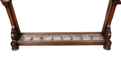 Late Victorian Mahogany Hall Umbrella Stand