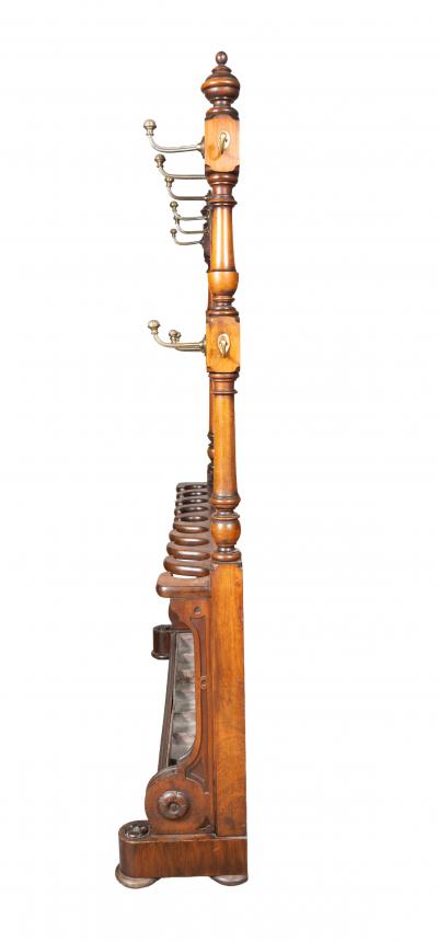 Late Victorian Mahogany Hall Umbrella Stand