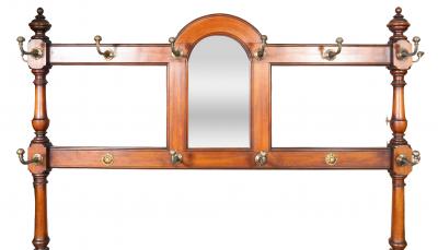 Late Victorian Mahogany Hall Umbrella Stand
