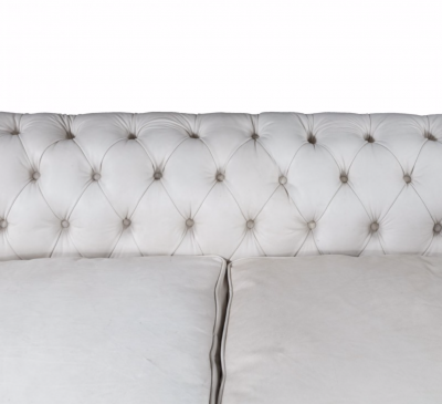 Late Victorian two seat Chesterfield sofa to be coloured on request