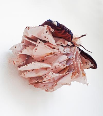 Laura Greaca Elytra Textile Art by Laura Greaca