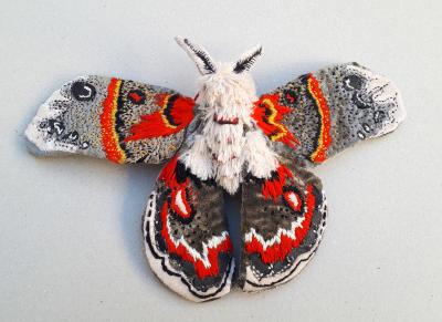 Laura Greaca Psyche 3 Textile Art by Laura Greaca