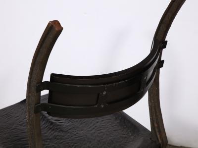 Laura Johnson Drake Pair of Rare Metal Chairs