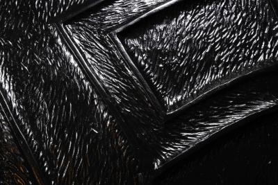 Laura Johnson Drake Rare Sculpted Aluminum Table