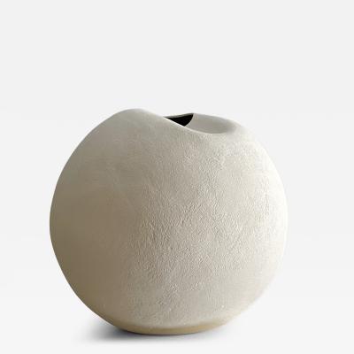 Laura Pasquino Dutch Contemporary Fold Vessel i Stoneware Ceramic Sculptural Urn Vase