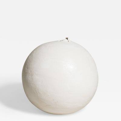 Laura Pasquino Dutch Contemporary Light 33 Stoneware and Porcelain Sculptural Urn Vase