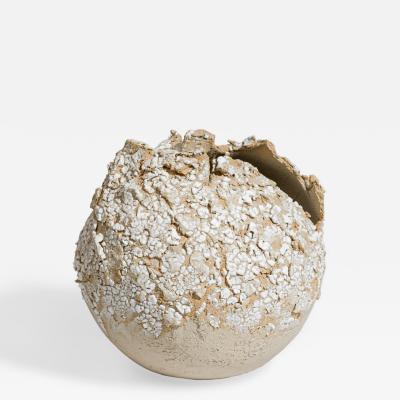Laura Pasquino Dutch Contemporary Light 50 Stoneware Sculptural Urn Vase