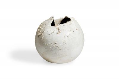 Laura Pasquino Dutch Contemporary Light Rocks Stoneware Sculptural Urns Vases