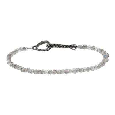 Lauren Wolf Lauren Wolf Labradorite Silver Stingray Bracelet
