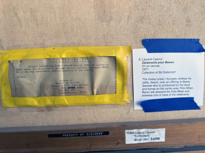 Laurent Casimir Voodoo Vodou Ceremony Bawon Samdi Father of the Spirits