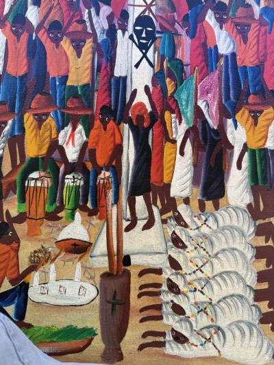 Laurent Casimir Voodoo Vodou Ceremony Bawon Samdi Father of the Spirits