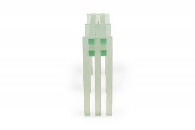 Laurids Gallee Austrian Contemporary Green Resin Console Table