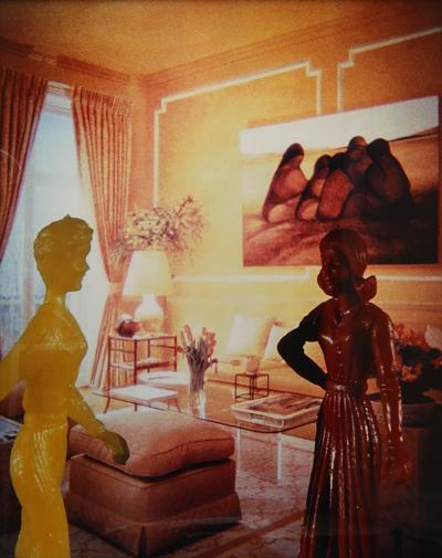 Laurie Simmons Coral Living Room