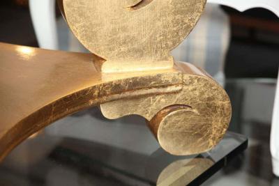 Lavish Gold Leafed Decorator Table