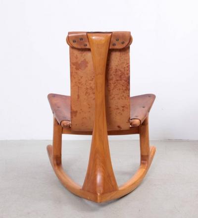 Lawrence B Hunter Lawrence Hunter Studio Rocking Chair USA circa 1965