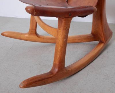 Lawrence B Hunter Lawrence Hunter Studio Rocking Chair USA circa 1965