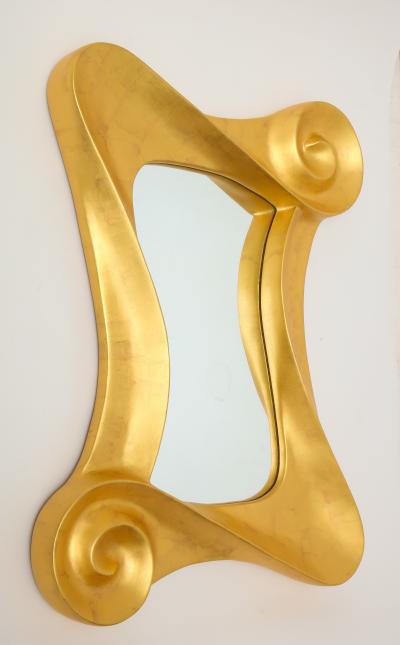 Lawrence De Martino Sonata in Gold 24 Karat Gold Leaf Mirror