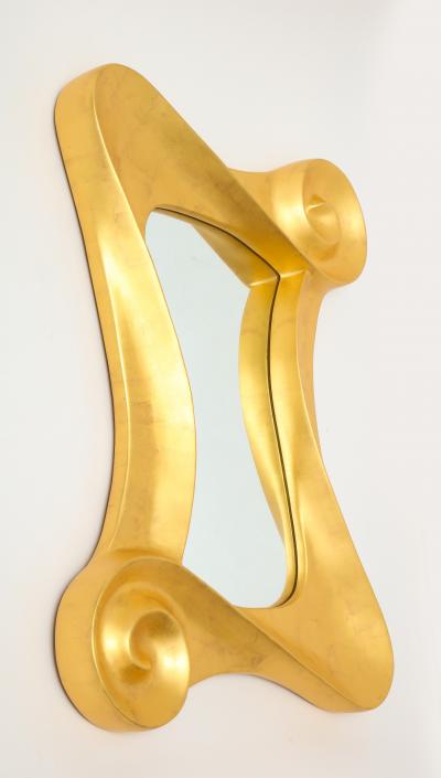 Lawrence De Martino Sonata in Gold 24 Karat Gold Leaf Mirror