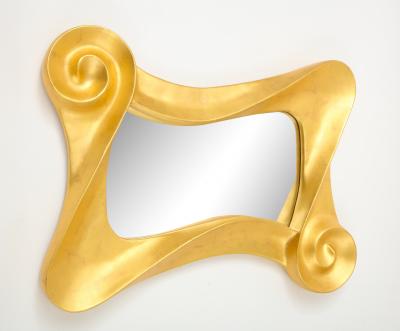 Lawrence De Martino Sonata in Gold 24 Karat Gold Leaf Mirror