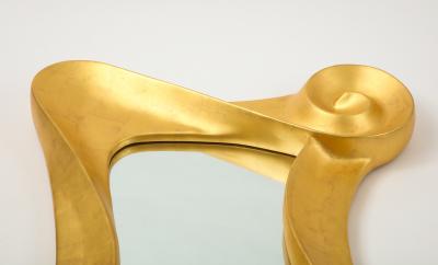 Lawrence De Martino Sonata in Gold 24 Karat Gold Leaf Mirror