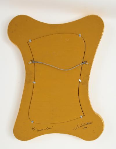 Lawrence De Martino Sonata in Gold 24 Karat Gold Leaf Mirror