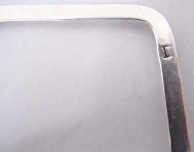 Lawrence Emanuel Set of 3 Antique English Edwardian Fox Gate Place Card Holders