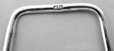 Lawrence Emanuel Set of 3 Antique English Edwardian Fox Gate Place Card Holders