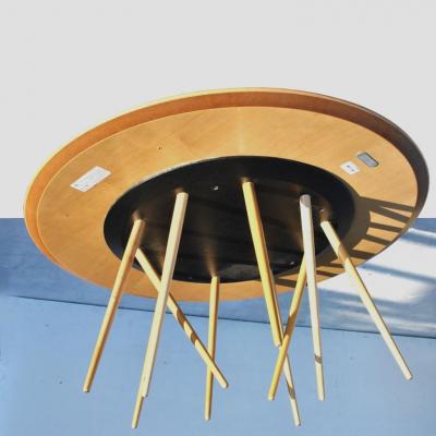 Lawrence Laske Round Toothpick Cactus Table by Lawrence Laske for Knoll