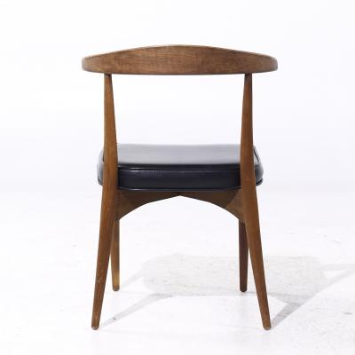 Lawrence Peabody Lawrence Peabody Mid Century Walnut Dining Chairs Set of 6