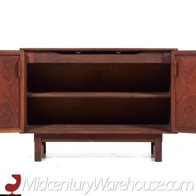 Lawrence Peabody Lawrence Peabody for Nemschoff Mid Century Walnut Dresser Chest