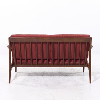 Lawrence Peabody Lawrence Peabody for Selig Mid Century Settee Sofa