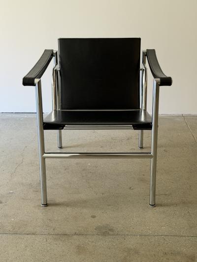 Lc1 Armchair by Le Corbusier Jeanneret Perriand for Cassina