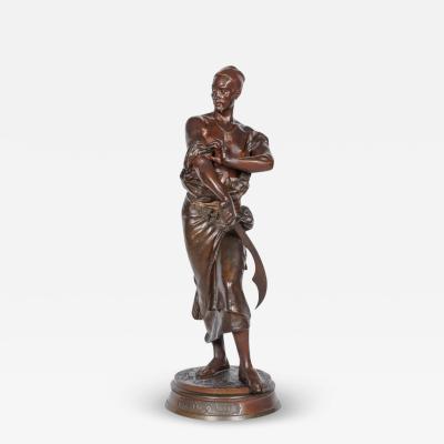 Le Garde Du Harem A Monumental Orientalist Bronze Sculpture by G Coudray