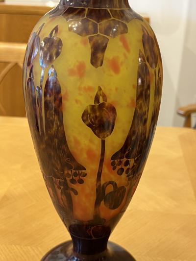 Le Verre Fran ais Campanules Vase by Le Verre Fran aise