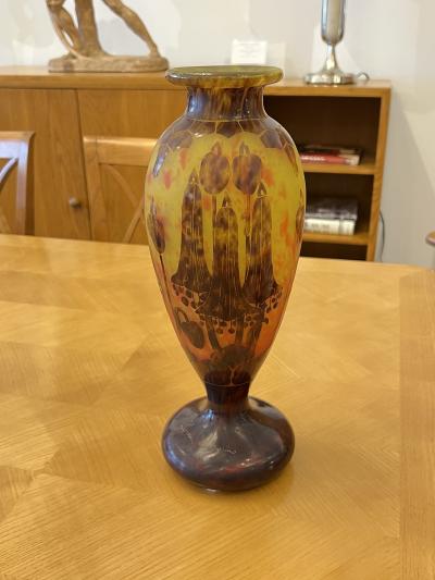 Le Verre Fran ais Campanules Vase by Le Verre Fran aise