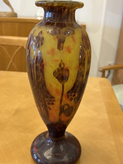 Le Verre Fran ais Campanules Vase by Le Verre Fran aise
