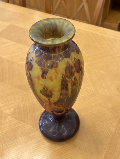 Le Verre Fran ais Campanules Vase by Le Verre Fran aise