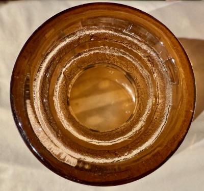 Le Verre Fran ais French Art Deco Acid Etched Vase Signed Charder Le Verre Fran ais c 1925
