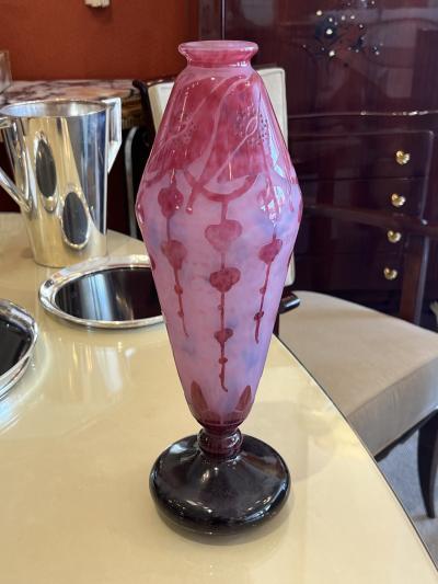 Le Verre Fran ais Garance Vase by Le Verre Francais
