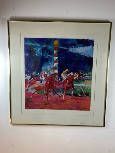 LeRoy Neiman LEROY NEIMAN CLUB HOUSE TURN POSTER