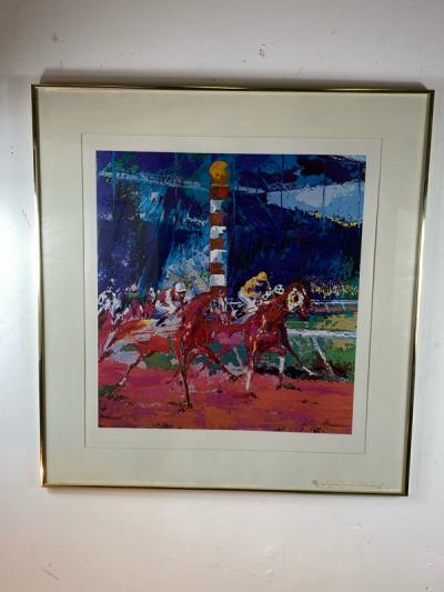 LeRoy Neiman LEROY NEIMAN CLUB HOUSE TURN POSTER