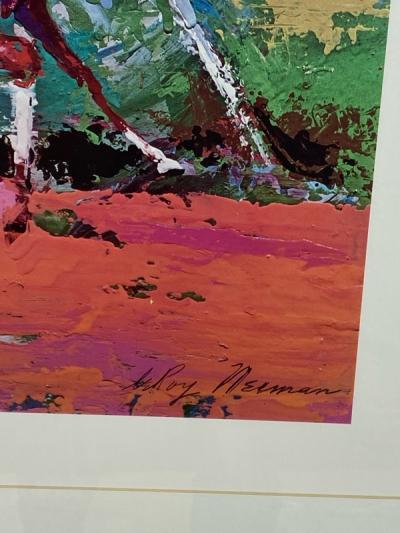 LeRoy Neiman LEROY NEIMAN CLUB HOUSE TURN POSTER