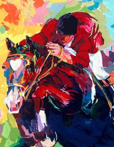 LeRoy Neiman Olympic Jumper