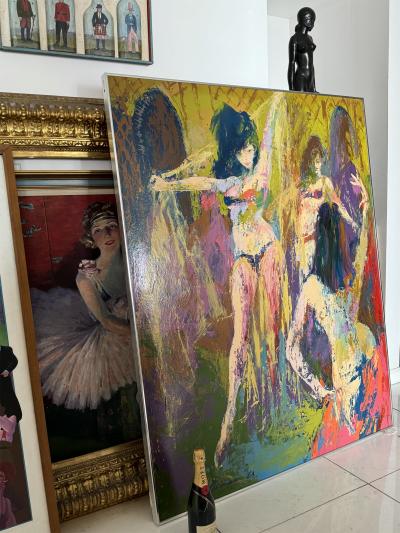 LeRoy Neiman Sensual Belly Dancers Morocco